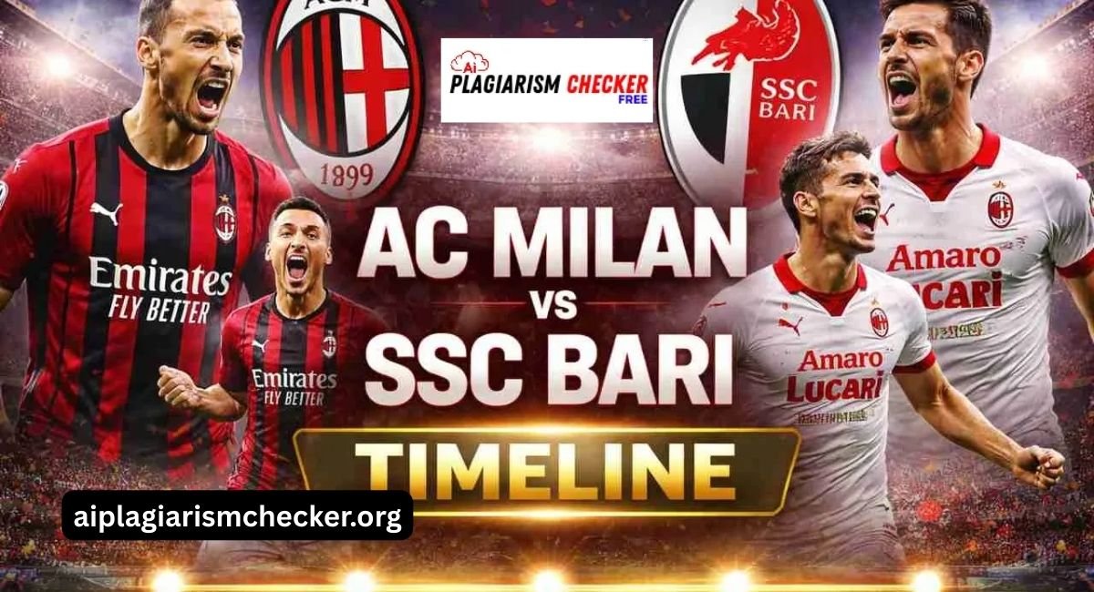 AC Milan vs SSC Bari Timeline: Full Match History and Key Moments
