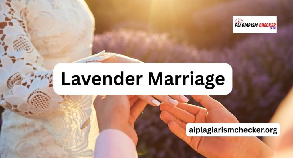 Lavender Marriage